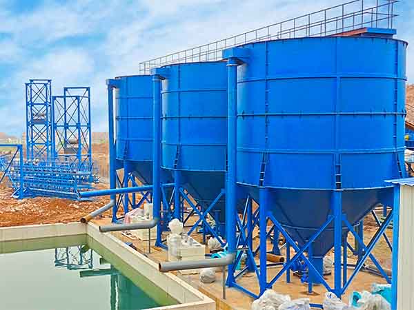 gravity sludge thickening process