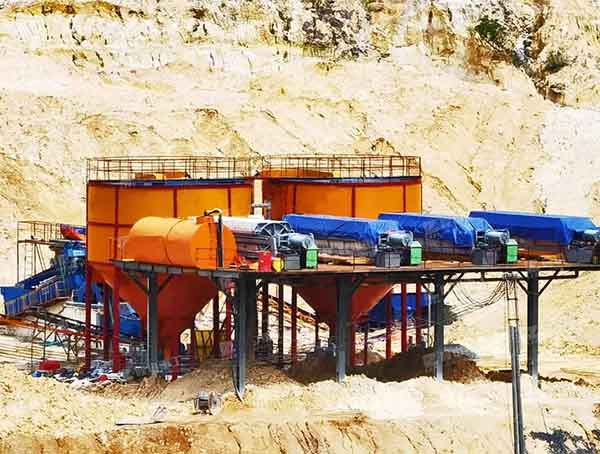 silica sand beneficiation plant