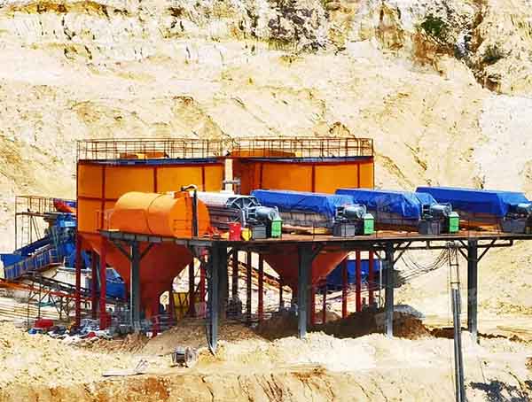 silica sand beneficiation plant