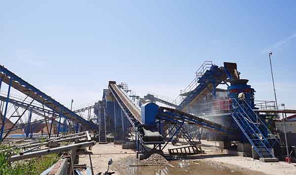 sand washing plant