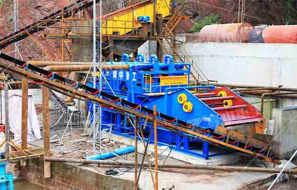 sand washing plant